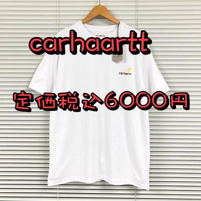 carhartt(カーハート)の【Carhartt】 カーハート ワンポイント刺繍 Tee レディースのトップス(Tシャツ(半袖/袖なし))の商品写真