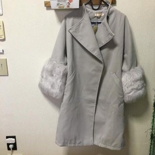 ザラ(ZARA)の♡本日限定お値下♡新品未使用 セレクト購入 ファー コート♡L♡(ロングコート)