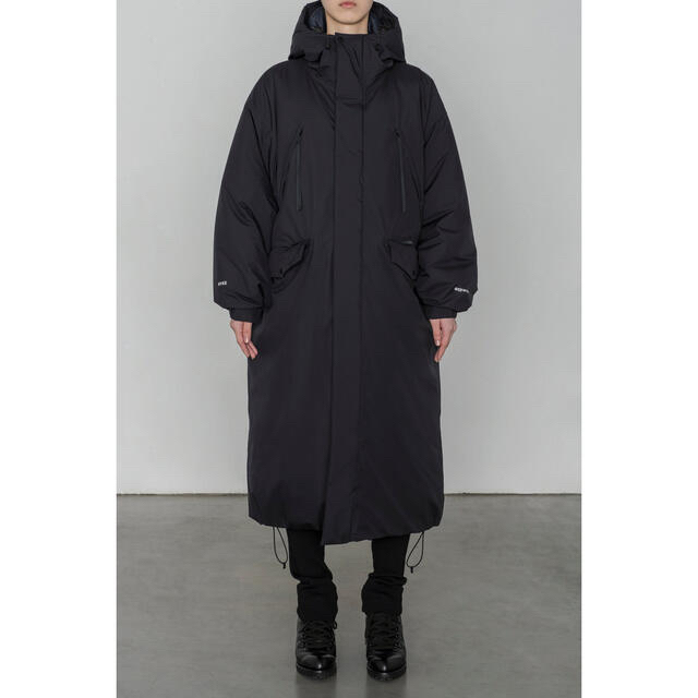 HYKE PERTEX HOODED PADDED MILITARY COATの通販 by GATYU｜ラクマ