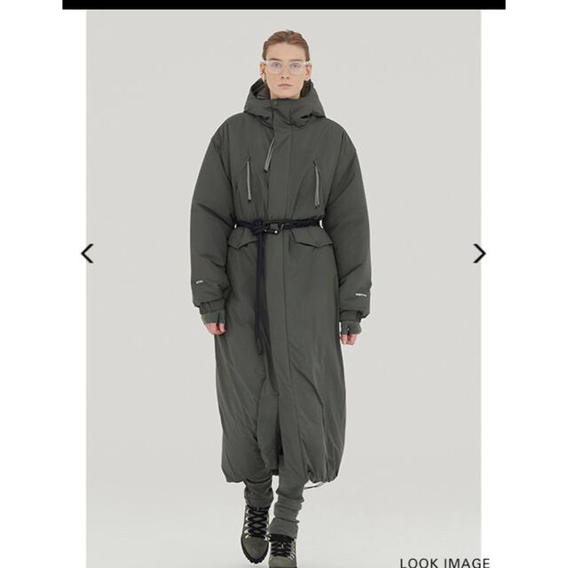 HYKE PERTEX HOODED PADDED MILITARY COAT