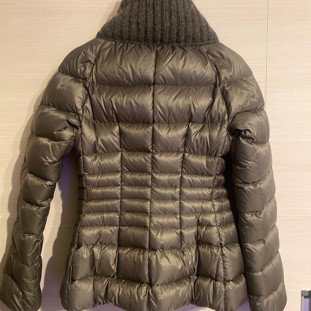 MONCLER(モンクレール)の美品❣️モンクレール　サイズ00 シルバーグレー レディースのジャケット/アウター(ダウンジャケット)の商品写真