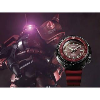 セイコー(SEIKO)のSEIKO PROSPEX 機動戦士ガンダム 40周年記念 シャア専用ザク(腕時計(アナログ))