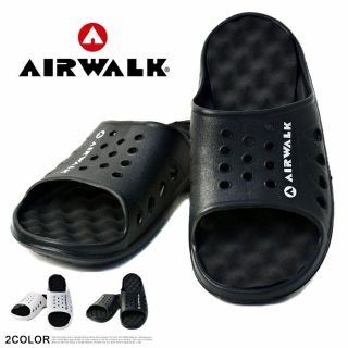 エアウォーク(AIRWALK)のAIRWARK　エアウォーク サンダル　黒　【Ｌ】 AIR WALK ブラック(サンダル)