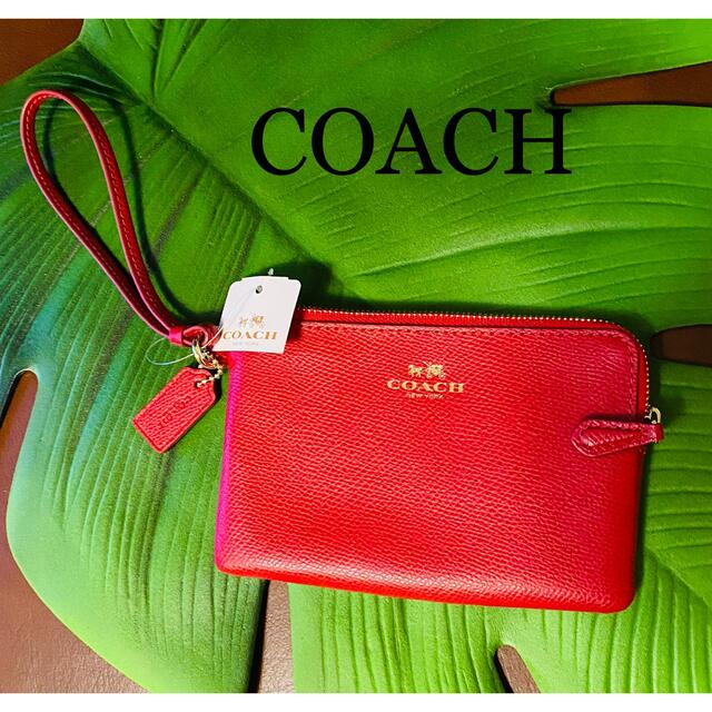 COACH(コーチ)のコーチ ポーチ COACH コーナージップ リストレット ポーチ リストレット レディースのファッション小物(ポーチ)の商品写真