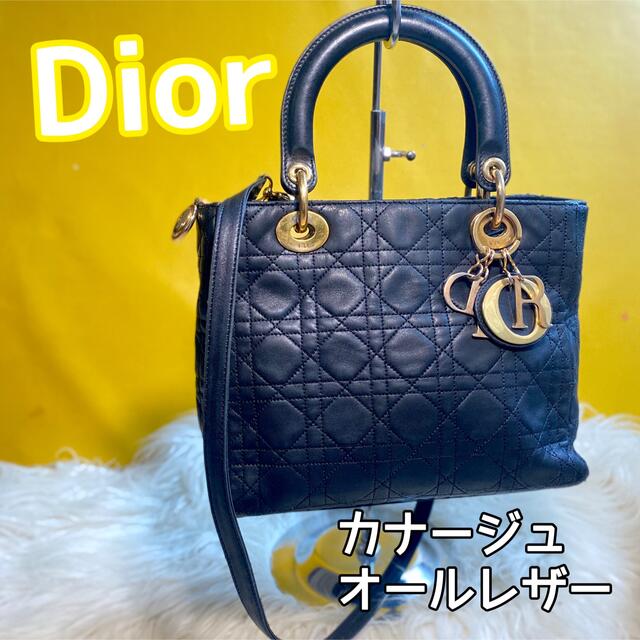 全国宅配無料 Christian Dior - レディディオール カナージュ