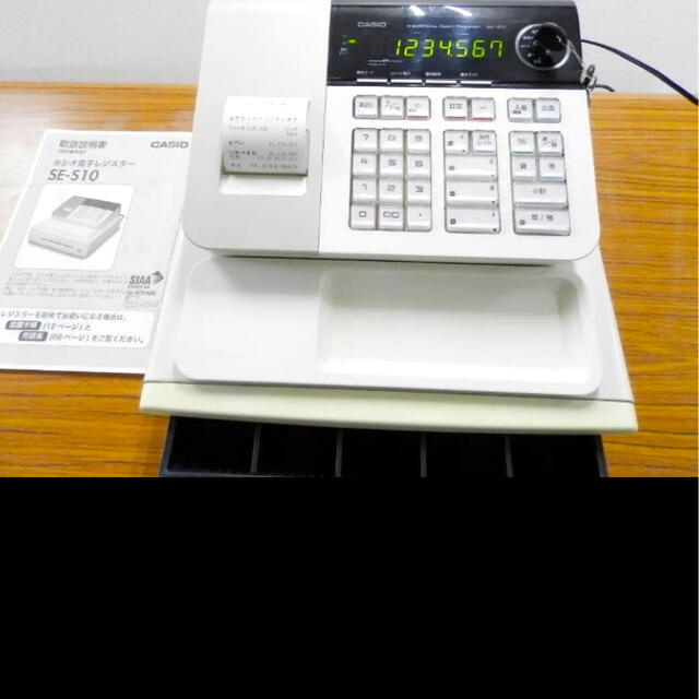 カシオ かんたんレジ本体 se-s10 - 店舗用品