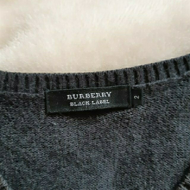 BURBERRY BLACK LABEL(バーバリーブラックレーベル)のBURBERRY BLACK LABEL　バーバリー　ベスト　グレー メンズのトップス(ベスト)の商品写真