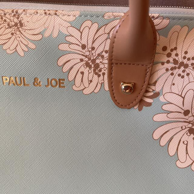 PAUL & JOE(ポールアンドジョー)の★けいちゃん様専用★PAUL&JOE 2wayPCバッグ クリザンテーム ミント レディースのバッグ(トートバッグ)の商品写真