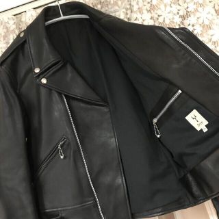 定価21万】美品 SCYE サイ 比翼ダブルライダースジャケット 10周年