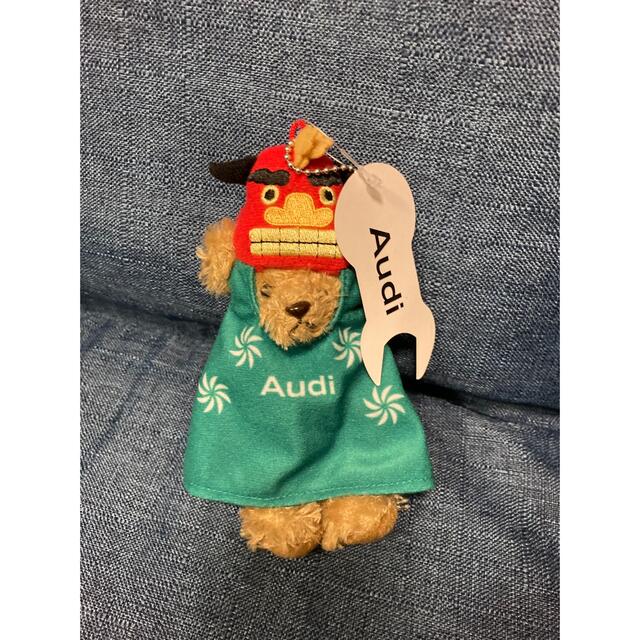 AUDI(アウディ)のJun さま：アウディ　ベア　ぬいぐるみチャーム　獅子舞 エンタメ/ホビーのおもちゃ/ぬいぐるみ(ぬいぐるみ)の商品写真