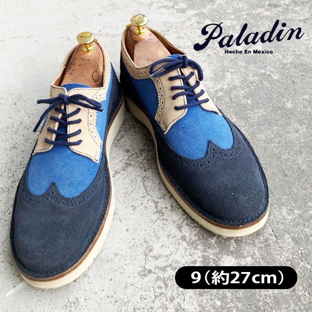 アディダス【 Paladin 】パラディン　27cm スウェード レザー 革靴　極美品