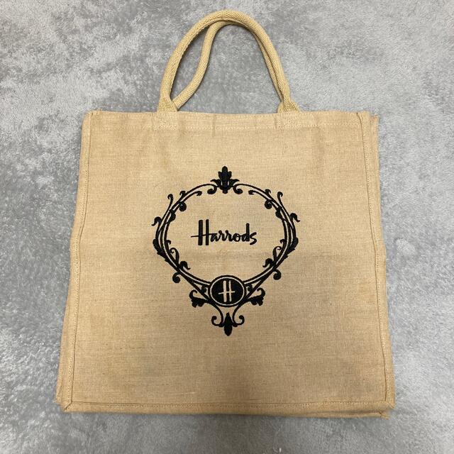 Harrods(ハロッズ)のHarrodsジュートバック レディースのバッグ(ハンドバッグ)の商品写真