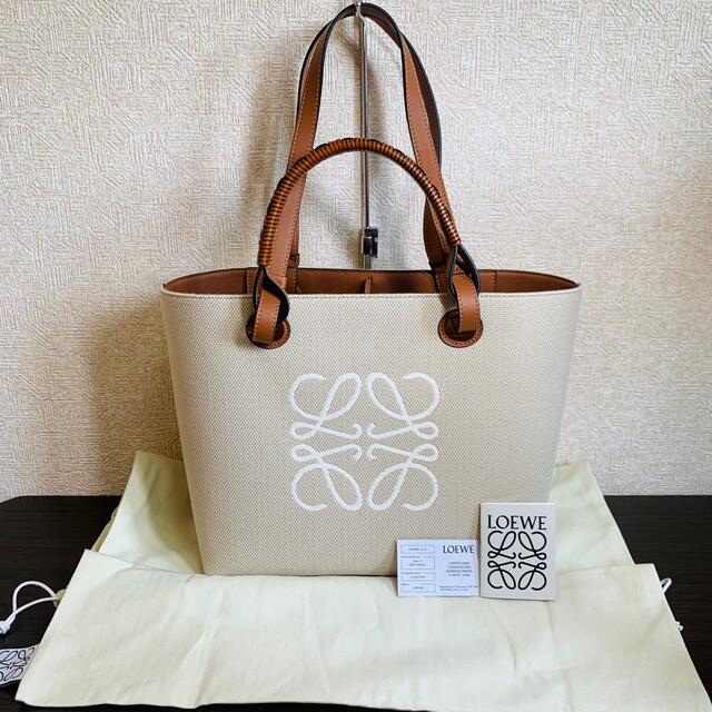 LOEWE ロエベ アナグラム トートバッグ スモール ジャガードカーフスキン | フリマアプリ ラクマ
