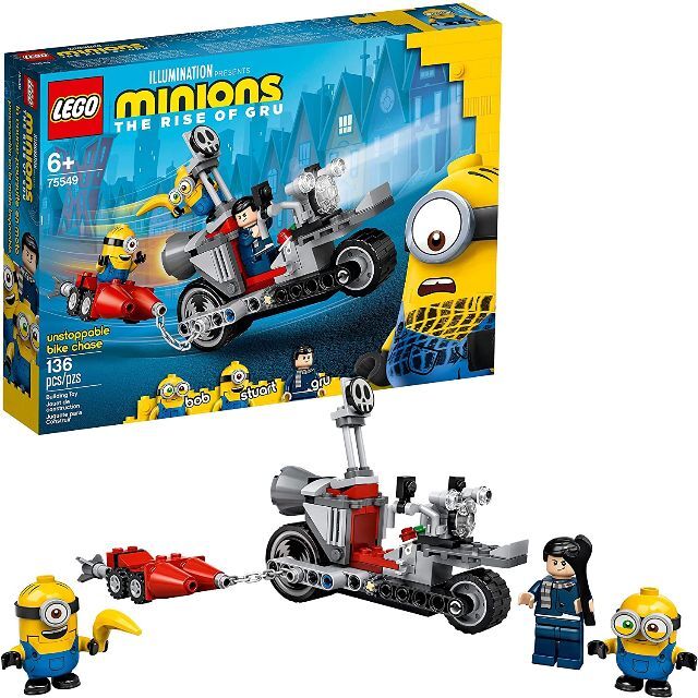 Lego(レゴ)の新品未開封 レゴ(LEGO) ミニオン ミニオンのバイクチェイス 75549 エンタメ/ホビーのおもちゃ/ぬいぐるみ(その他)の商品写真