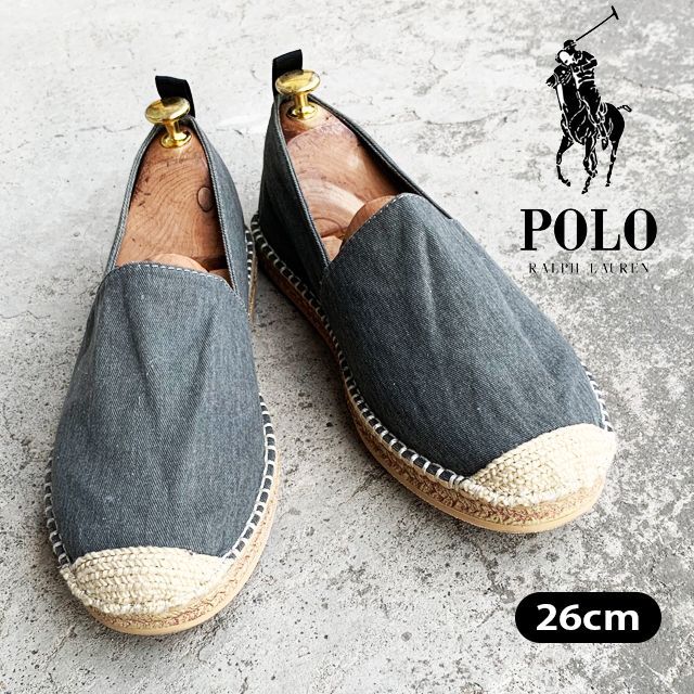 POLO RALPH LAUREN(ポロラルフローレン)の【 POLO RALPH LAUREN 】ラルフローレン　26cm スリッポン メンズの靴/シューズ(スリッポン/モカシン)の商品写真