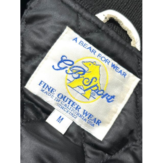 Golden Bear(ゴールデンベア)のGB Sport　#80　袖切り替え　スタジャン　USA製　Mサイズ　メンズ メンズのジャケット/アウター(スタジャン)の商品写真