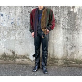 コムデギャルソン(COMME des GARCONS)の80's~90's ミックスカラーブルゾン(ブルゾン)