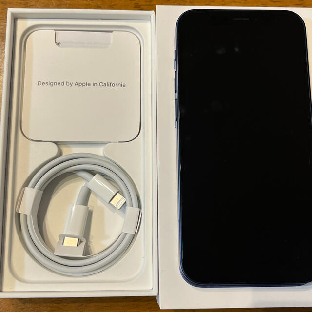 Apple(アップル)のiPhone12mini 64GB simフリー ブルー スマホ/家電/カメラのスマートフォン/携帯電話(スマートフォン本体)の商品写真