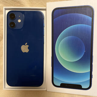 アップル(Apple)のiPhone12mini 64GB simフリー ブルー(スマートフォン本体)