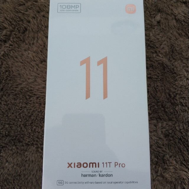 Xiaomi 11T Pro メテオライトグレー 8GB RAM 128GB スマホ/家電/カメラのスマートフォン/携帯電話(スマートフォン本体)の商品写真
