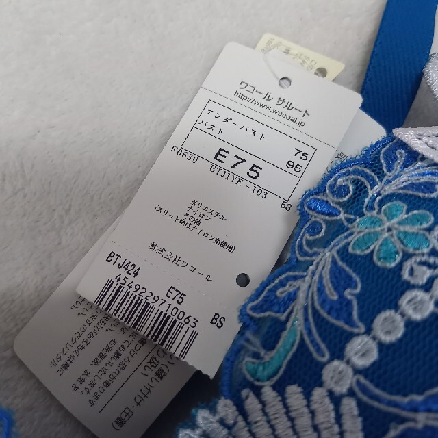 Wacoal(ワコール)のワコール　ブラ　サルート　E75 レディースの下着/アンダーウェア(ブラ)の商品写真