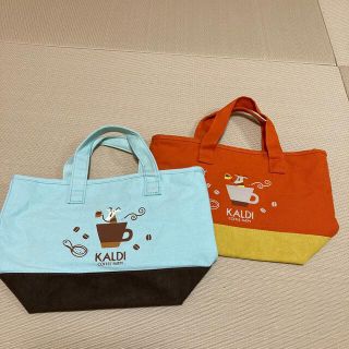 カルディ(KALDI)のカルディ　コーヒーバッグ　２枚セット(トートバッグ)