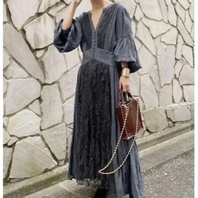 日本未入荷 入手困難 Ameri アメリ の Medi Embroidery Tulle Lace Dress ワンピース 最安値に挑戦