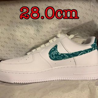 ナイキ(NIKE)の新品 AF1 Low ESS “Green Paisley” 28.0cm(スニーカー)