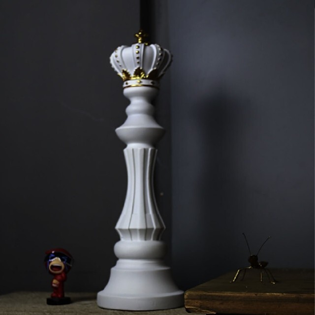 ナイトクイーンキング チェス駒セットの通販 by アムアム's shop｜ラクマ