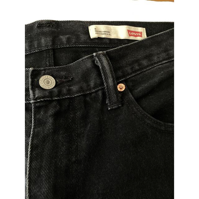 Levi's(リーバイス)のLEVIS 502 BLACK STRAIGHT JEANS 中田圭佑 メンズのパンツ(デニム/ジーンズ)の商品写真