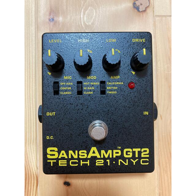 SansAmp GT2 カスタム品