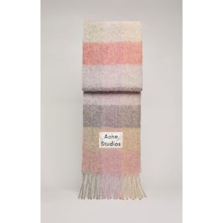 アクネ(ACNE)の正規品  Acne studios   マルチチェック柄スカーフ(マフラー/ショール)