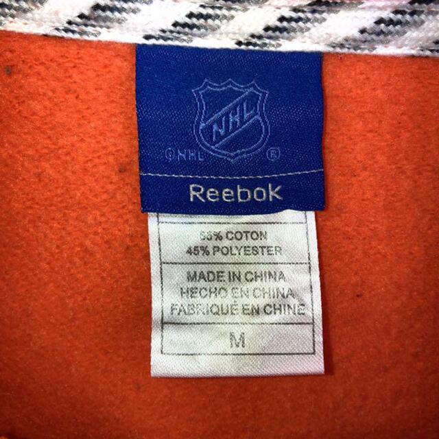 Reebok(リーボック)の希少 90s リーボック NHL フライヤーズ パーカー ビッグプリント  メンズのトップス(パーカー)の商品写真