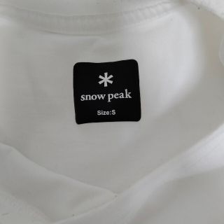 スノーピーク　限定プリントロゴTシャツ　サイズL SNOWPEAK 白　半袖