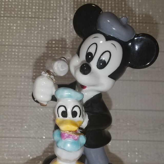 【当時物❗️】昭和レトロ ミッキーマウス  陶器 置物 ディズニー