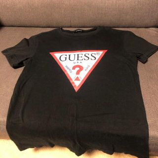 ゲス(GUESS)のGUESS 半袖Tシャツ 黒(Tシャツ(半袖/袖なし))