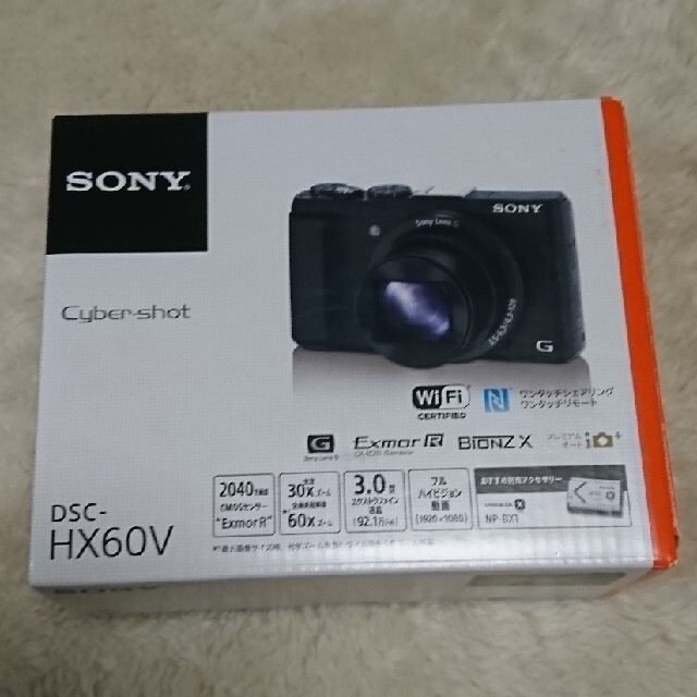 【新品未使用】SONYソニー Cyber shot DSC-HX60Vコンパクトデジタルカメラ