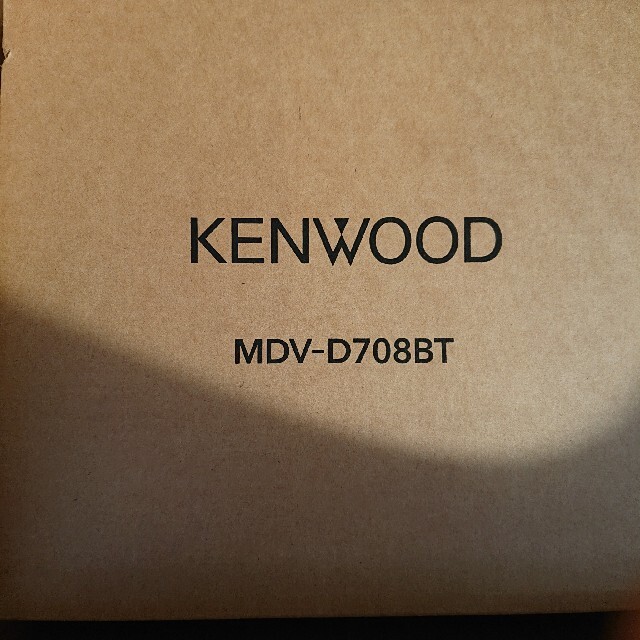 KENWOOD(ケンウッド)のケンウッド ナビ MDVD708BT MDVD708BTW 各1台セット 自動車/バイクの自動車(カーナビ/カーテレビ)の商品写真