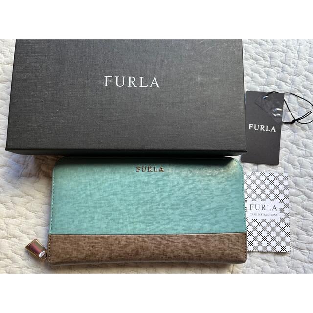 FURLA 長財布　バイカラー | フリマアプリ ラクマ