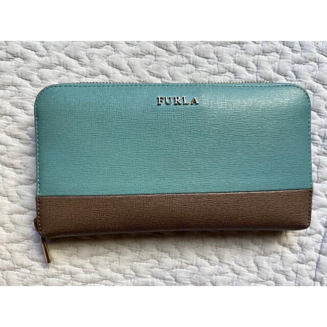 FURLA 長財布　バイカラー