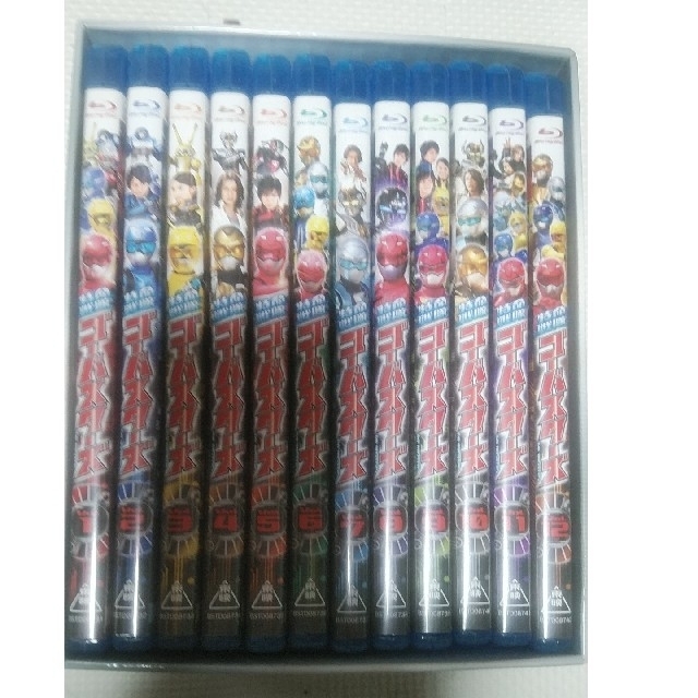 12【DVD レンタル落ち】特命戦隊ゴーバスターズ 全12枚セット