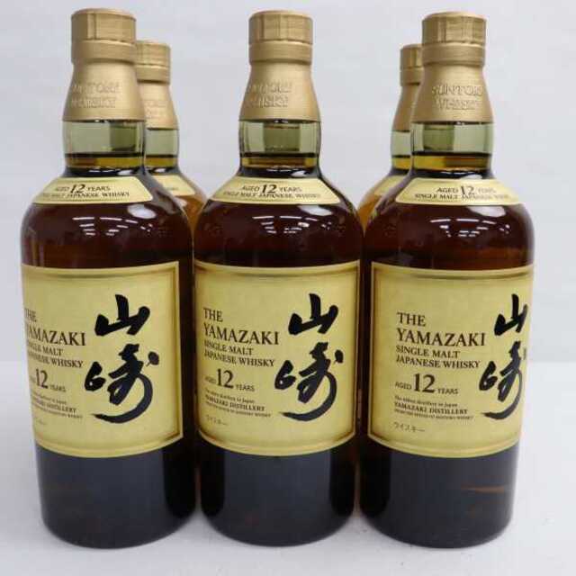 レビューで送料無料】 サントリー - 12年 【6本セット】山崎