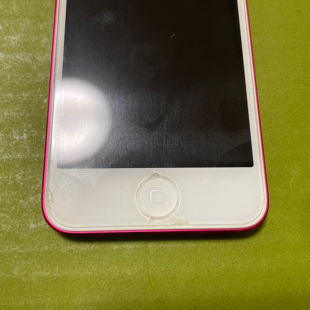 iPod touch(アイポッドタッチ)のiPod touch 6世代 16GB ピンク ガラスフィルム付き スマホ/家電/カメラのオーディオ機器(ポータブルプレーヤー)の商品写真