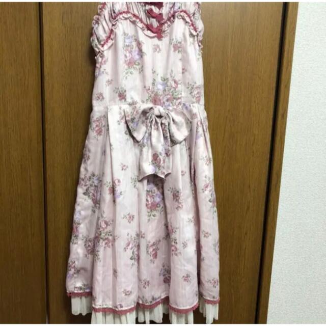 Innocent World - 美品イノワローズストライプJSKの通販 by にら Innocent World - 美品イノワローズストライプJSKの通販 by にら