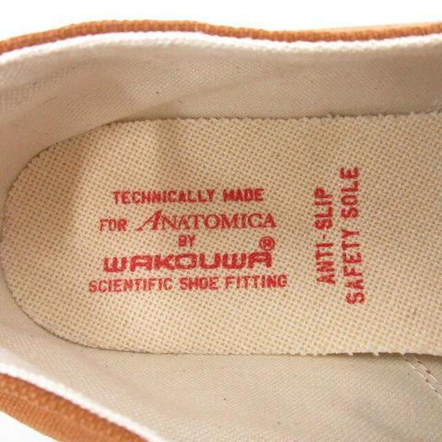 アナトミカ コットンキャンバススニーカー シューズ ローカット 9 27cm 茶 メンズの靴/シューズ(スニーカー)の商品写真