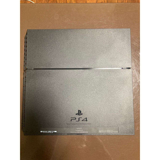 PlayStation4(プレイステーション4)のPlayStation®4 ジェット・ブラック 500GB CUH-1200A… エンタメ/ホビーのゲームソフト/ゲーム機本体(家庭用ゲーム機本体)の商品写真