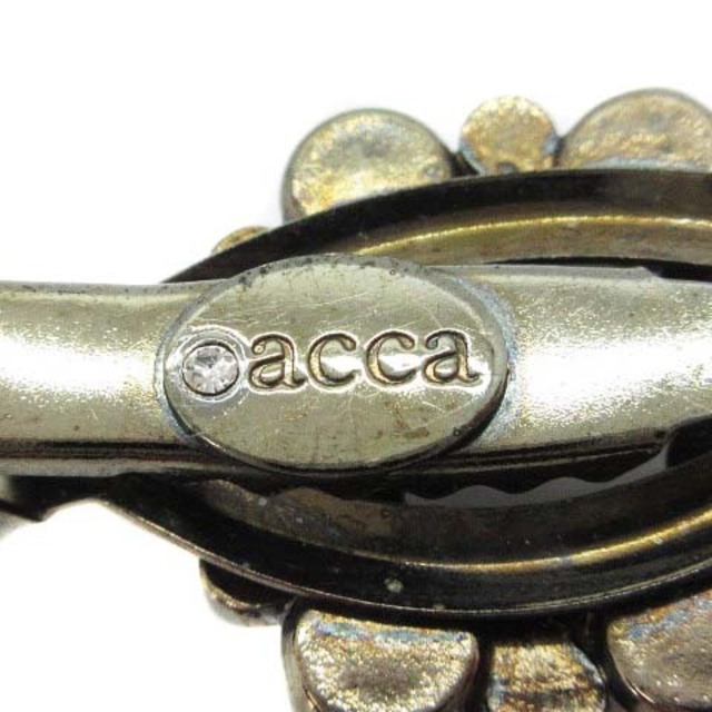 acca(アッカ)のアッカ acca ヘアクリップ ミニ ビジュー 黒 ブラック レディースのヘアアクセサリー(その他)の商品写真