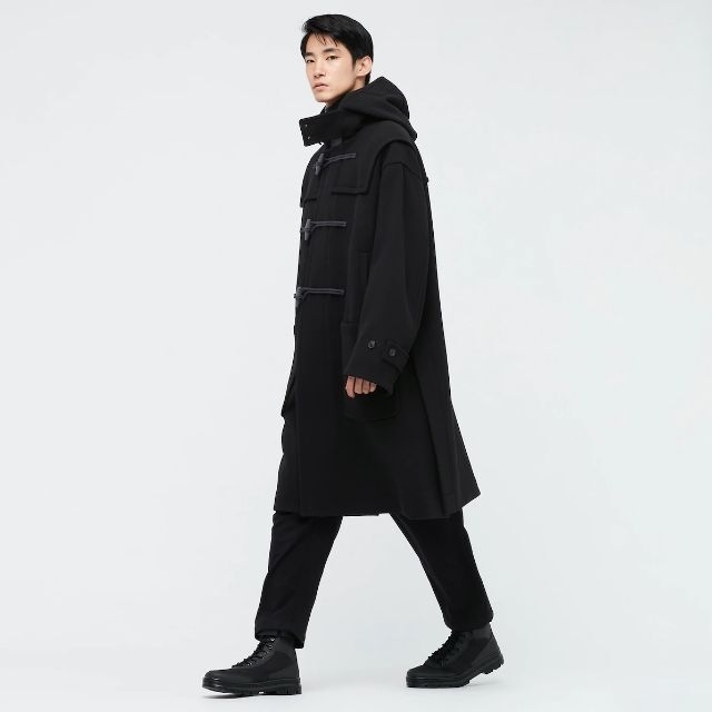 UNIQLO➕Ｊオーバーサイズダッフルコート一度袖を通しました