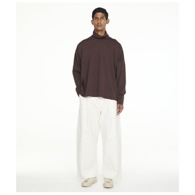 studio nicholson volume pants sorte milk