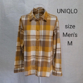 ユニクロ(UNIQLO)のUNIQLO　ユニクロ　メンズ長袖シャツ　ネルシャツ(シャツ)